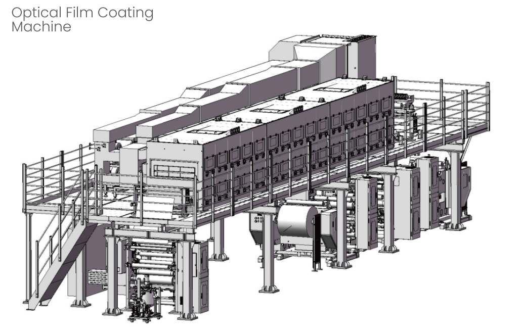 Optical film coating machine